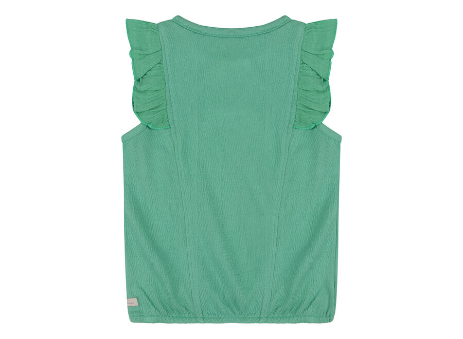 Organic Singlet Ruffle Structure, Green Sea