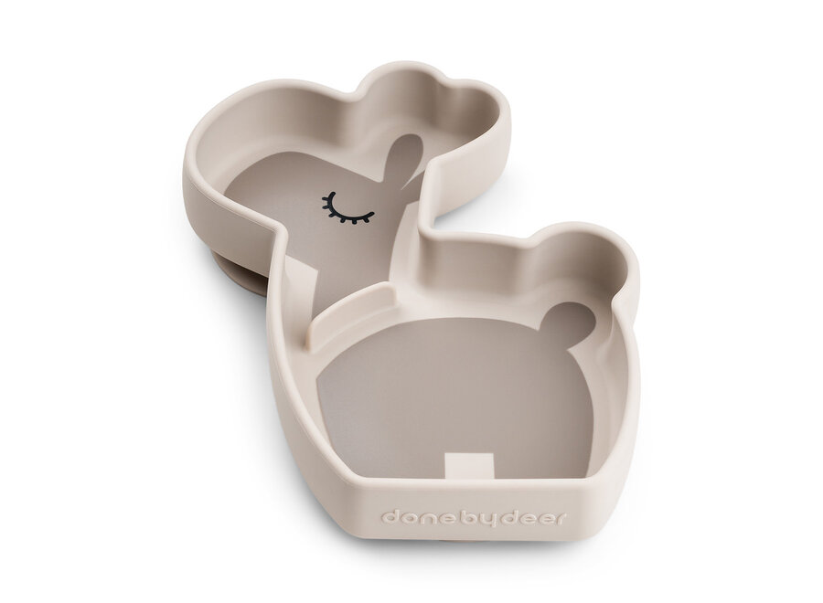 Siliconen Stick&Stay Plate Lalee Sand