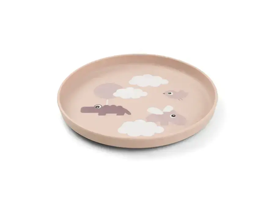 Foodie Plate Happy Clouds Powder