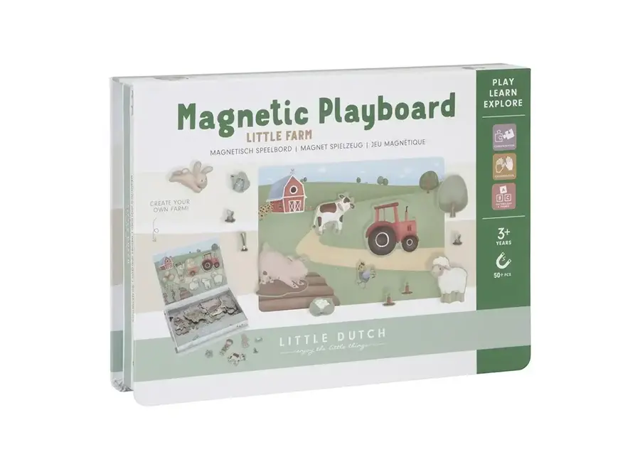 Magnetisch speelbord Little Farm