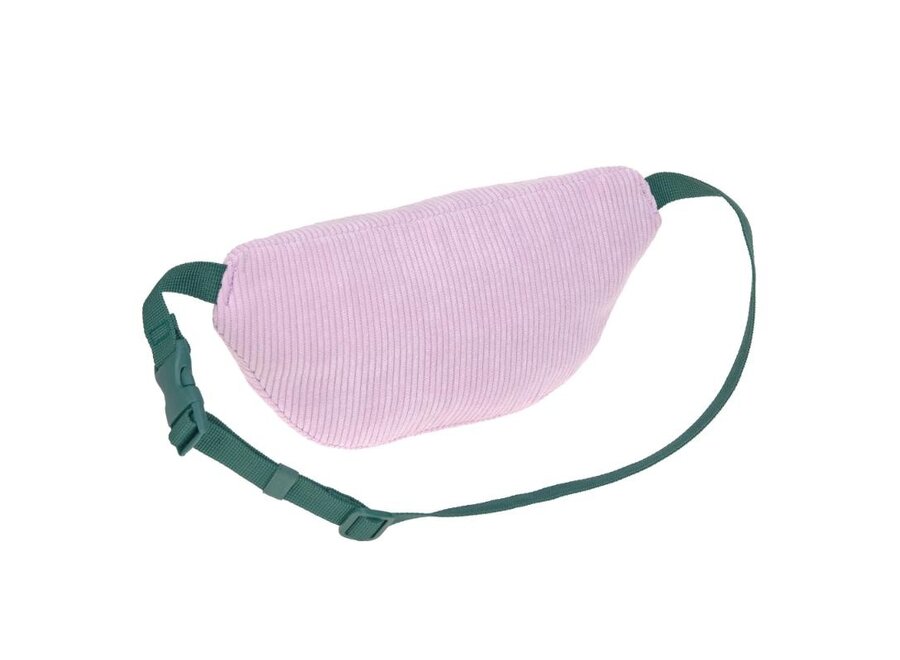 Mini Bum Bag Cord Little Gang Rainbow - Lilac