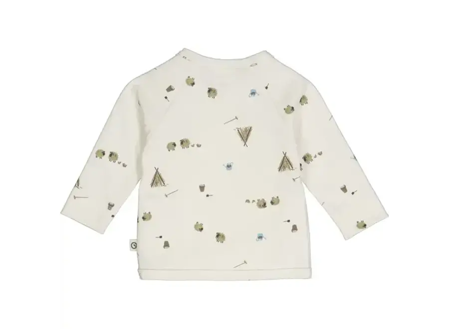 Baby Jongens Longsleeve - Mini Me Farming Cardigan