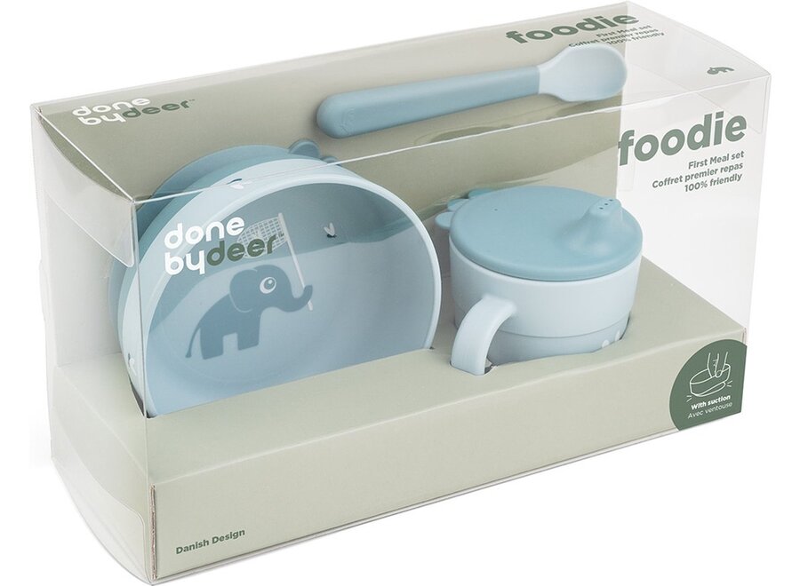 Foodie first meal set Elphee Blue