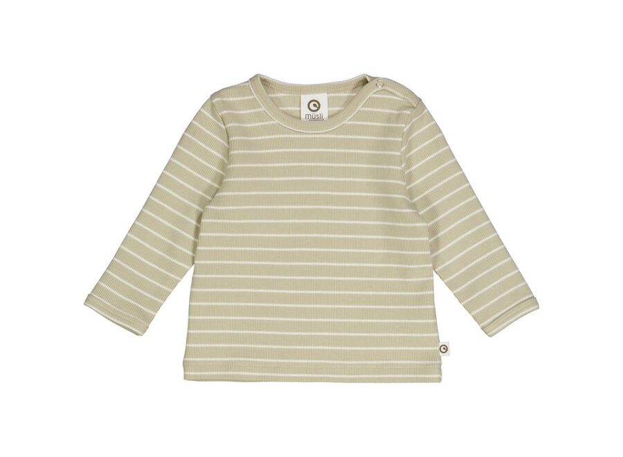 Baby Jongens Longsleeve Stripe Rib