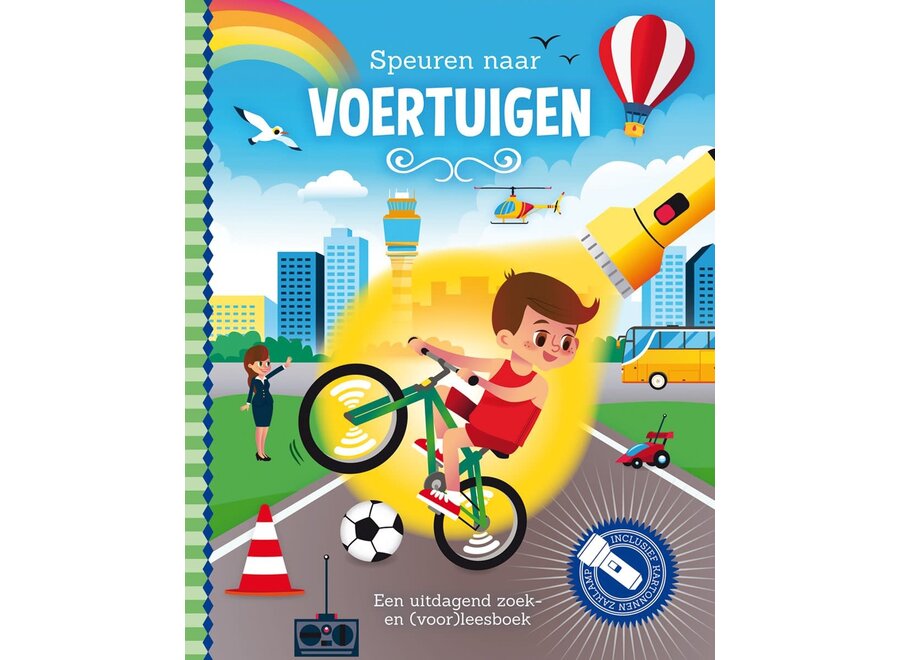 Zaklampboek - Speuren naar voertuigen
