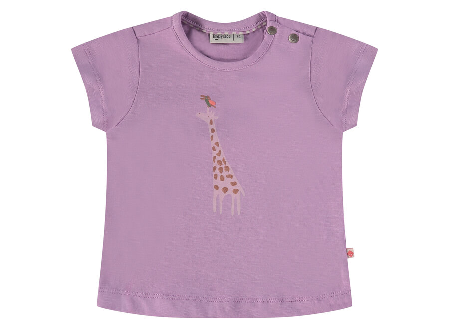 NWB24228630 - Baby Meisjes Tshirt Giraffe