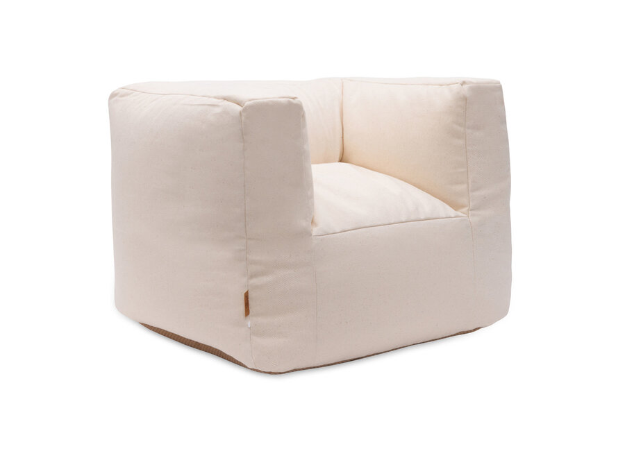 Kinderfauteuil Twill Natural