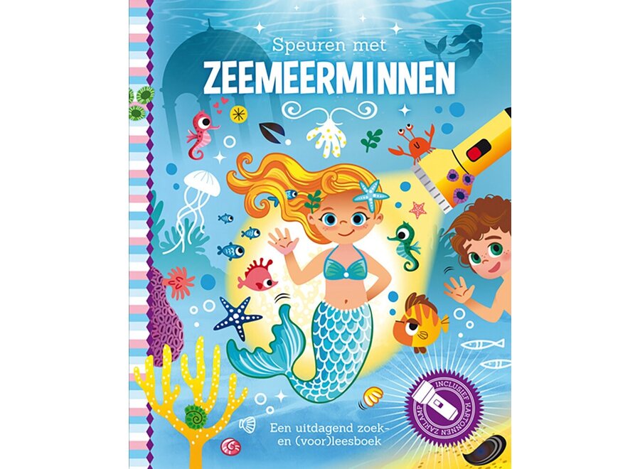 Zaklampboek Speuren met zeemeerminnen