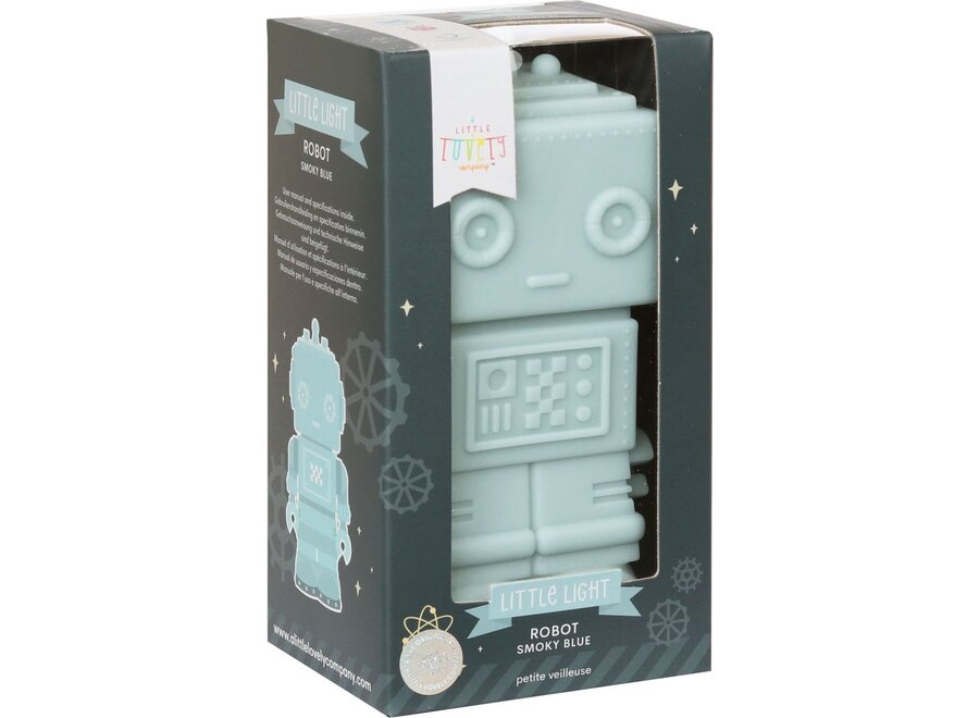 Little light Robot Smokey Blue