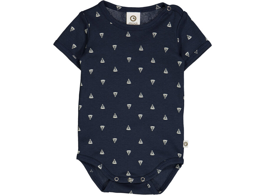 Baby Jongens Sailboat S/s Body