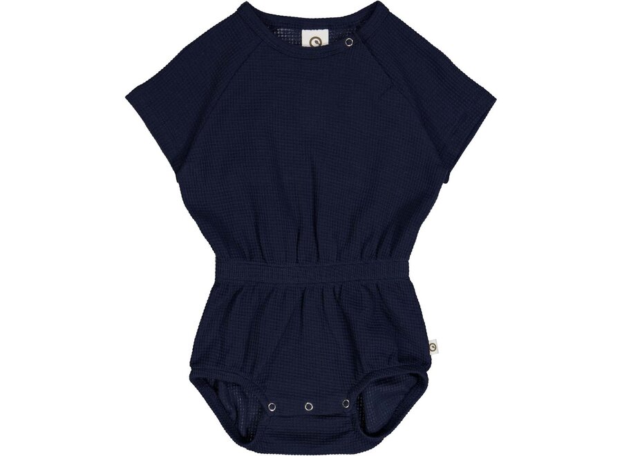 Baby Meisjes Waffle Raglan s/s Body