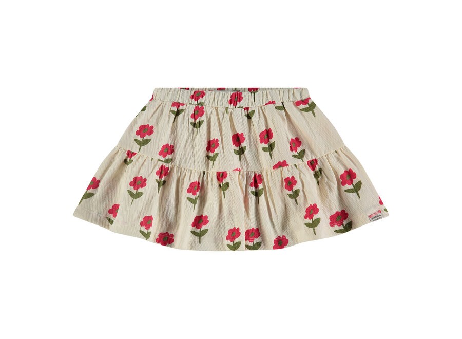 girls skirt, off white