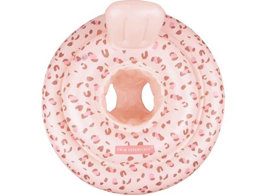 SE Baby float 0-1 jaar Leopard pink