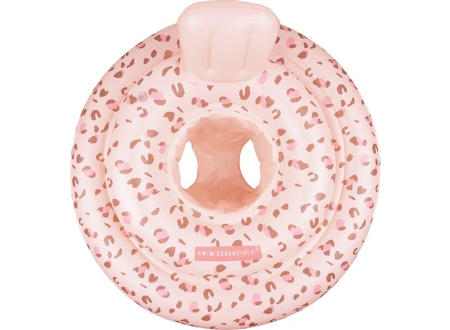 SE Baby float 0-1 jaar Leopard pink
