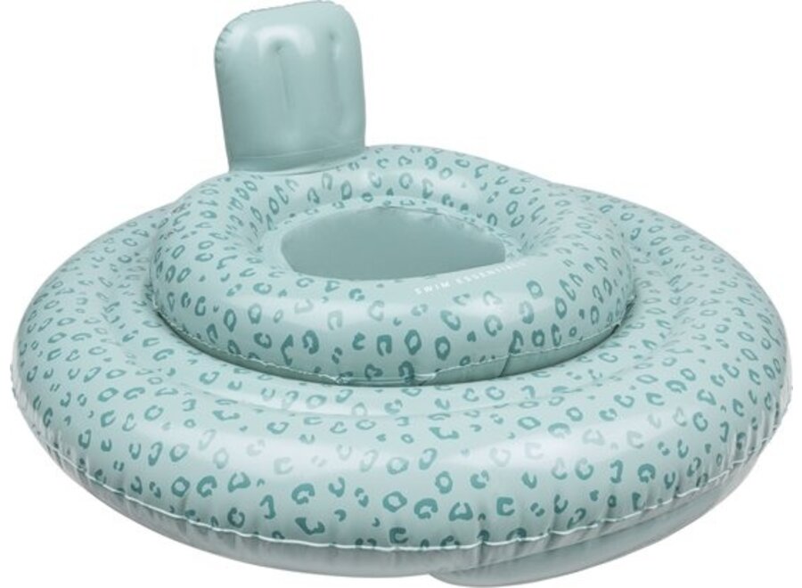 SE Baby float 0-1 jaar Green Leopard