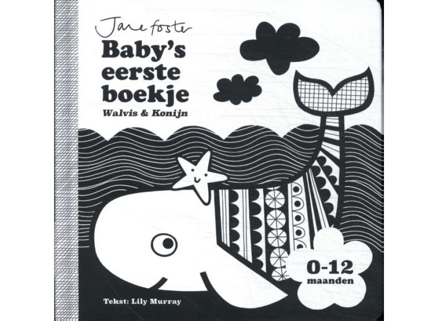 Baby's eerste boekje - Walvis en Konijn