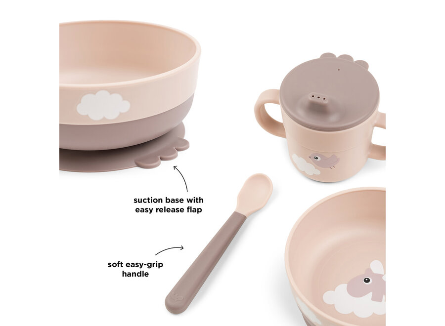 Foodie first meal set Happy Claude Powder