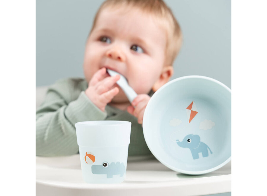 Foodie first meal set Playground blue