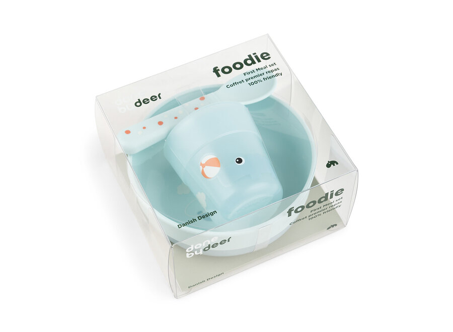 Foodie first meal set Playground blue