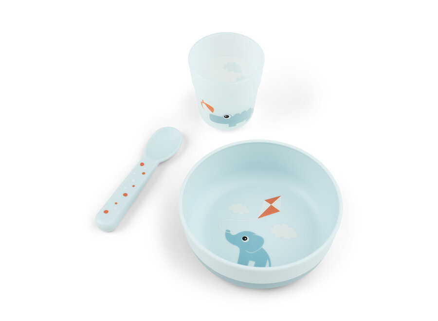 Foodie first meal set Playground blue