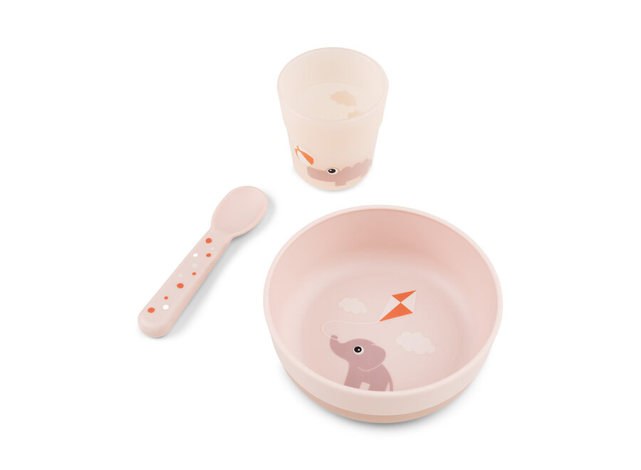 Foodie first meal set Playground pink