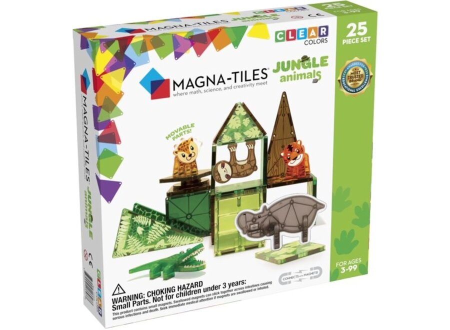 Magna-Tiles Jungle Animals 25 piece set