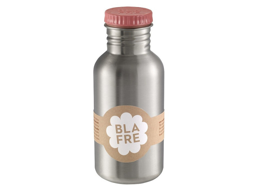 Stainless steel bottle 500 ml pink