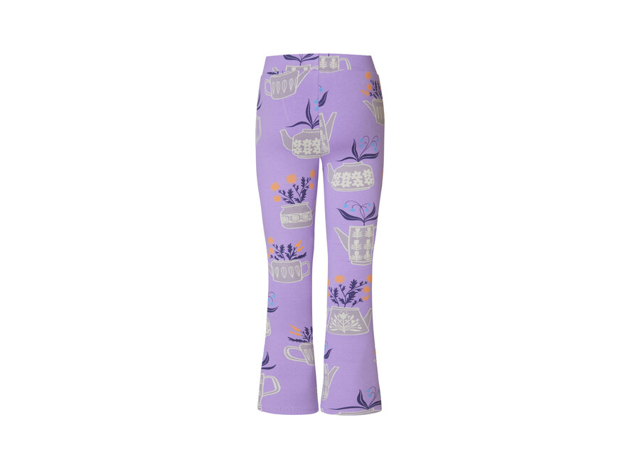 Girls Legging Jifeng flared fit allover print