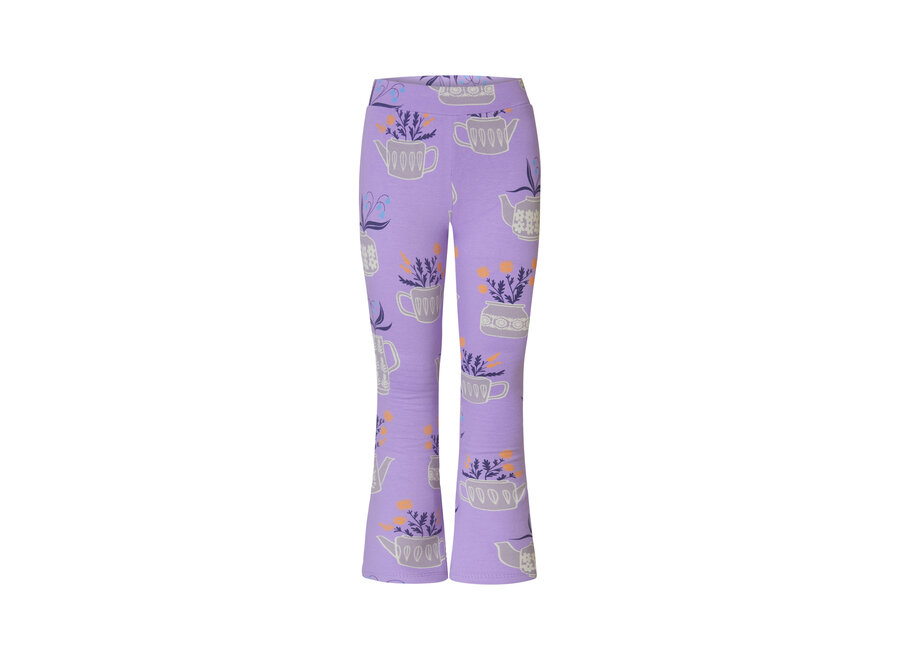 Girls Legging Jifeng flared fit allover print