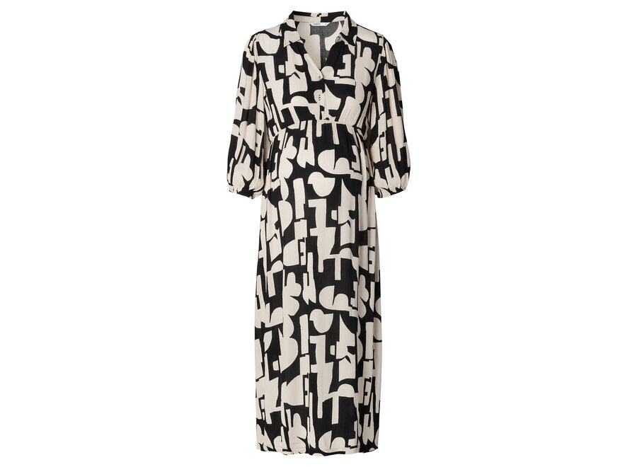 Lieksa nursing dress 3/4 sleeve