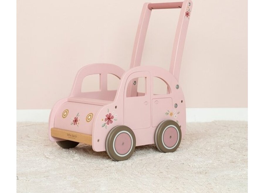 Loopwagen roze