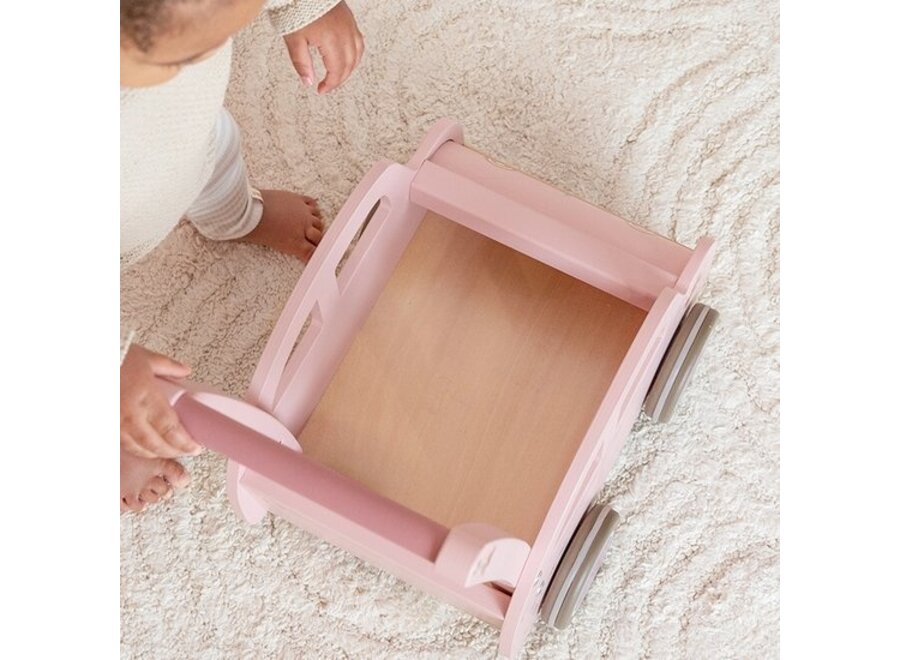 Loopwagen roze