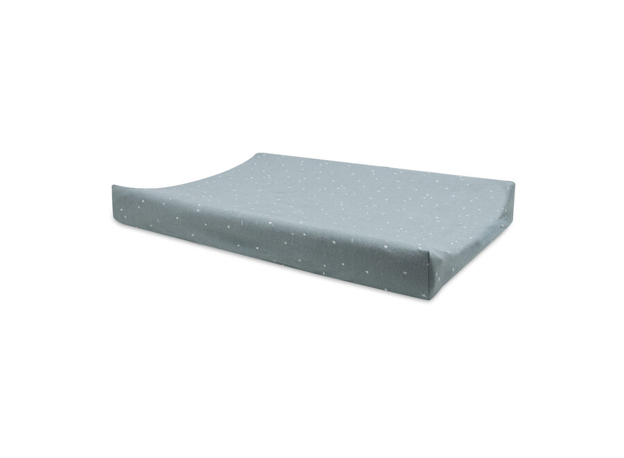 Aankleedkussenhoes Jersey 50x70cm Twinkling Sea Green