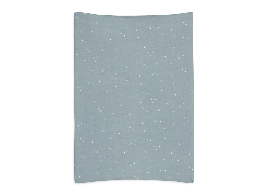 Aankleedkussenhoes Jersey 50x70cm Twinkling Sea Green