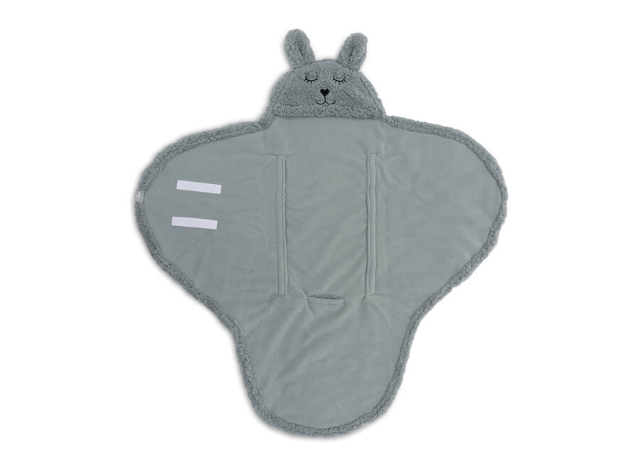 Wikkeldeken bunny Sea Green