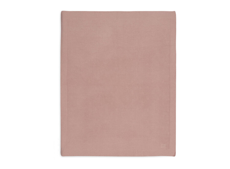 Deken Wieg 75x100cm Cosy Knit Wild Rose
