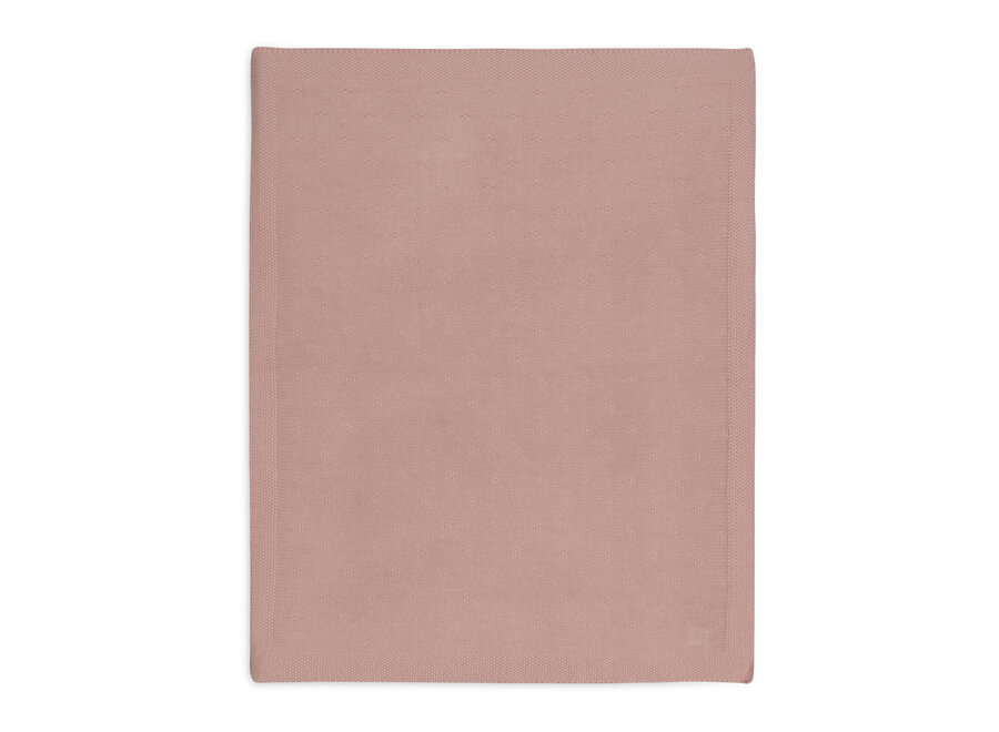 Deken Ledikant 100x150cm Cosy Knit Wild Rose