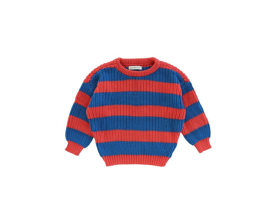 Stripe | Oversized Sweater YWNO-785NAZ