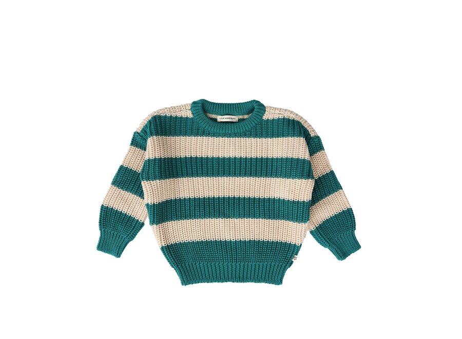 Stripe | Oversized Sweater YWNO-735NAZ