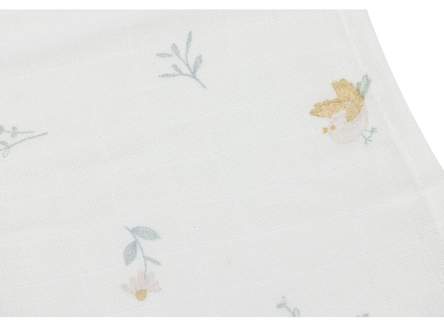 Hydrofiel Monddoekje 31x31cm Lovely Birds (3pack)