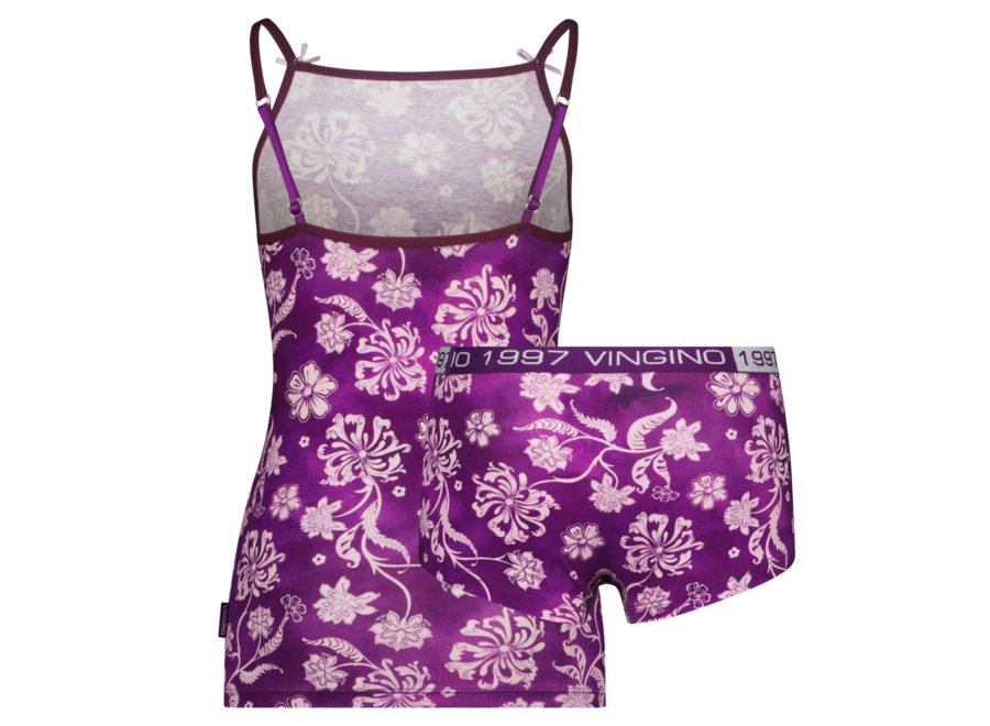Meisjes Ondergoedsetje. Singlet + Boxer