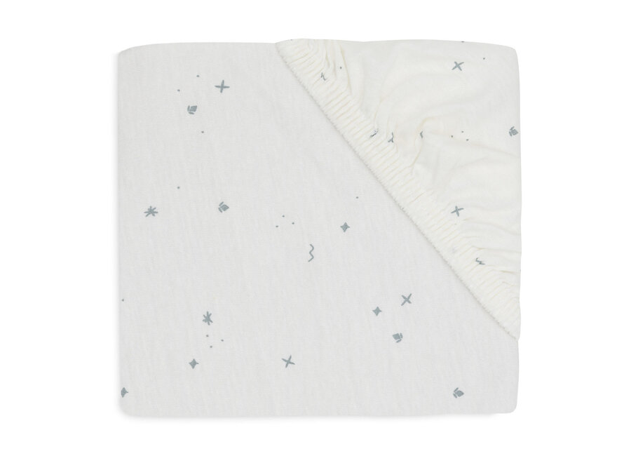 Hoeslaken Jersey 40/50x80/90cm Twinkling Sea Green