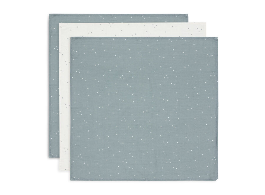 Hydrofiele Doek Small 70x70cm Twinkling Sea Green (3pack)