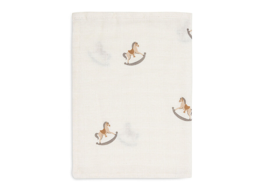 Hydrofiel Washandje 15x20cm Nostalgic Ride (3pack)