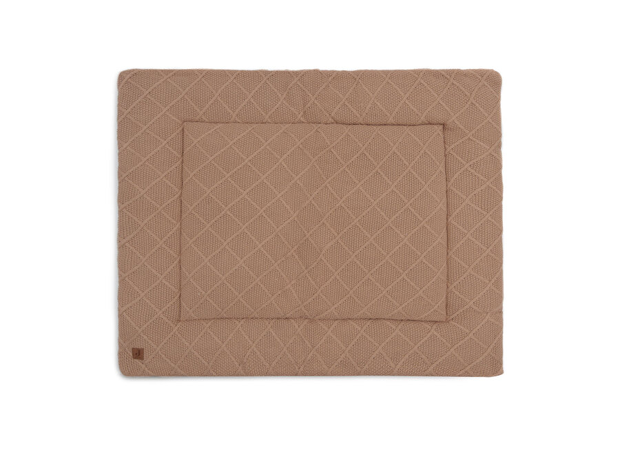 Boxkleed 75x95cm Check Knit Biscuit