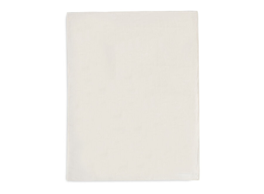 Deken Ledikant 100x150cm Cosy Knit Ivory/Velvet
