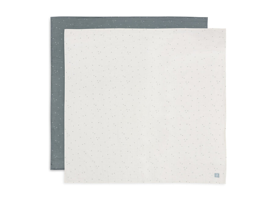 Hydrofiele Doek Large 115x115cm Twinkling Sea Green (2pack)