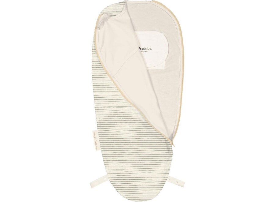 Piep 0/3M Cotton - Green Stripes