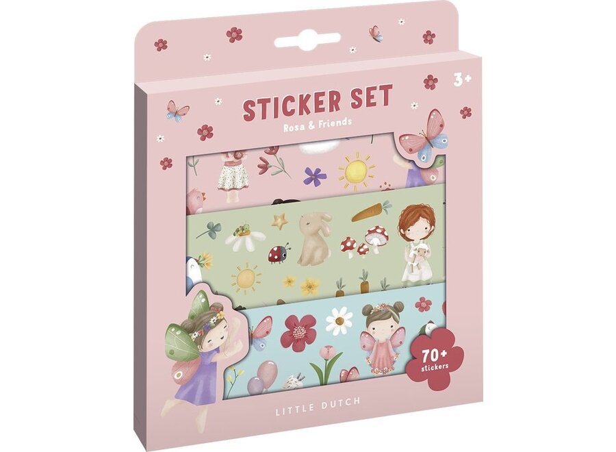 Sticker set Rosa & Friends