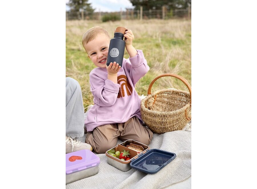 Bento Lunchbox Little Gang Smile - Navy